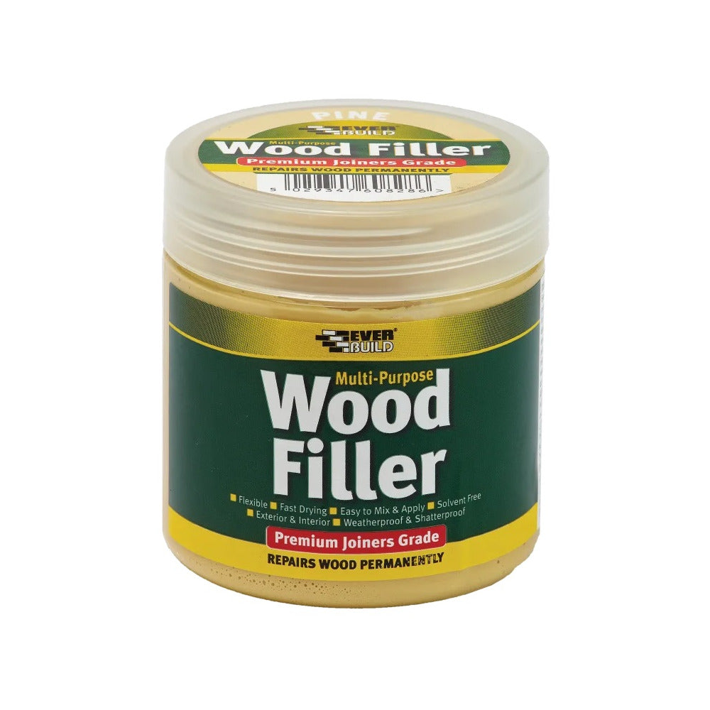 Everbuild Multi-Purpose Wood Filler Light Stainable - 250ml