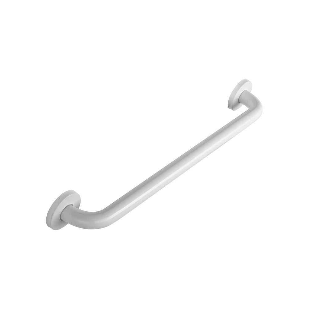 Croydex 600mm Stainless Steel Straight Grab Bar - White