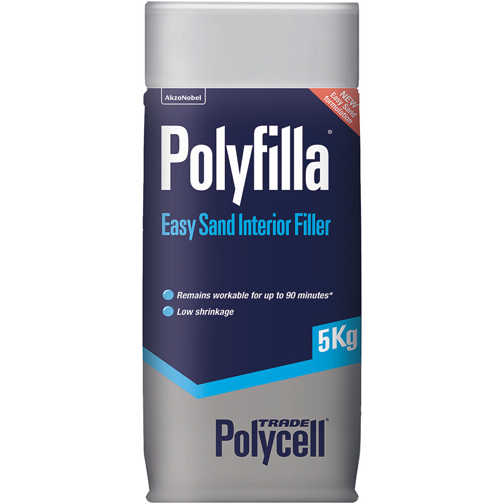 Pollyfilla Easy Sand Interior Filler 5kg