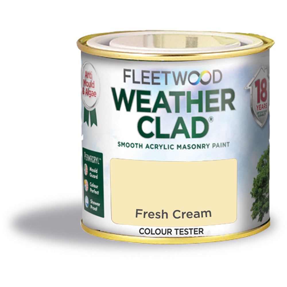 Fleetwood Weatherclad Fresh Cream 250ml