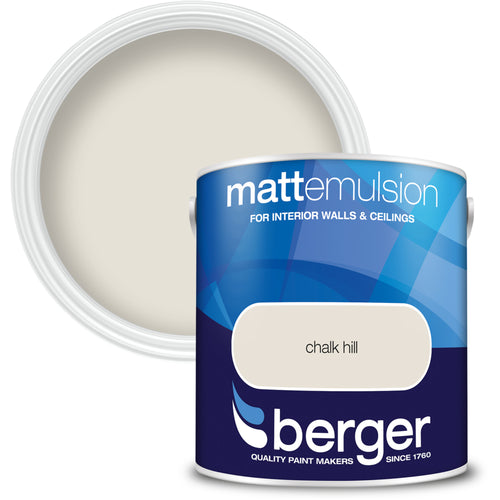 Berger Matt Emulsion Chalk Hill 2.5L