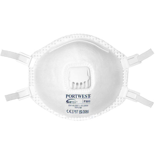 Portwest - FFP3 Respirator Valved (Pk10)