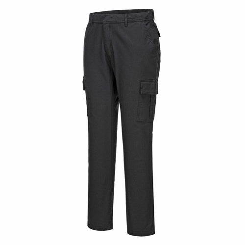 Portwest - Stretch Slim Combat Trouser - Black Short