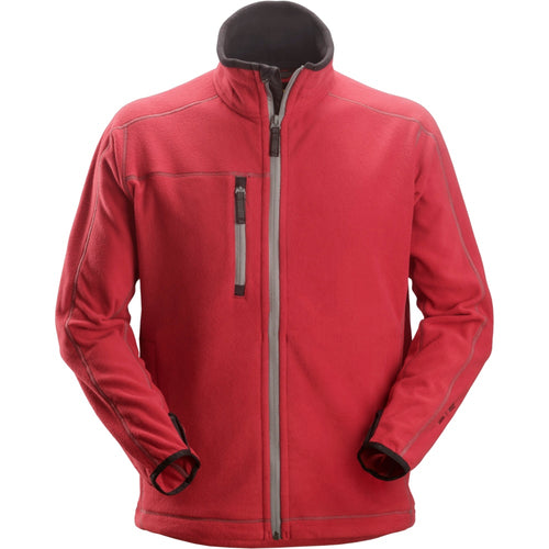 Snickers - A.I.S. Fleece Jacket - Chili red