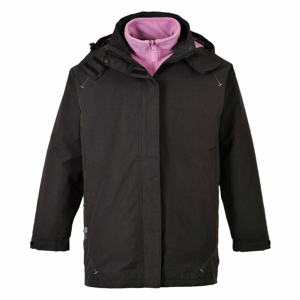 Portwest - Elgin 3-in-1 Women's Jacket - Black