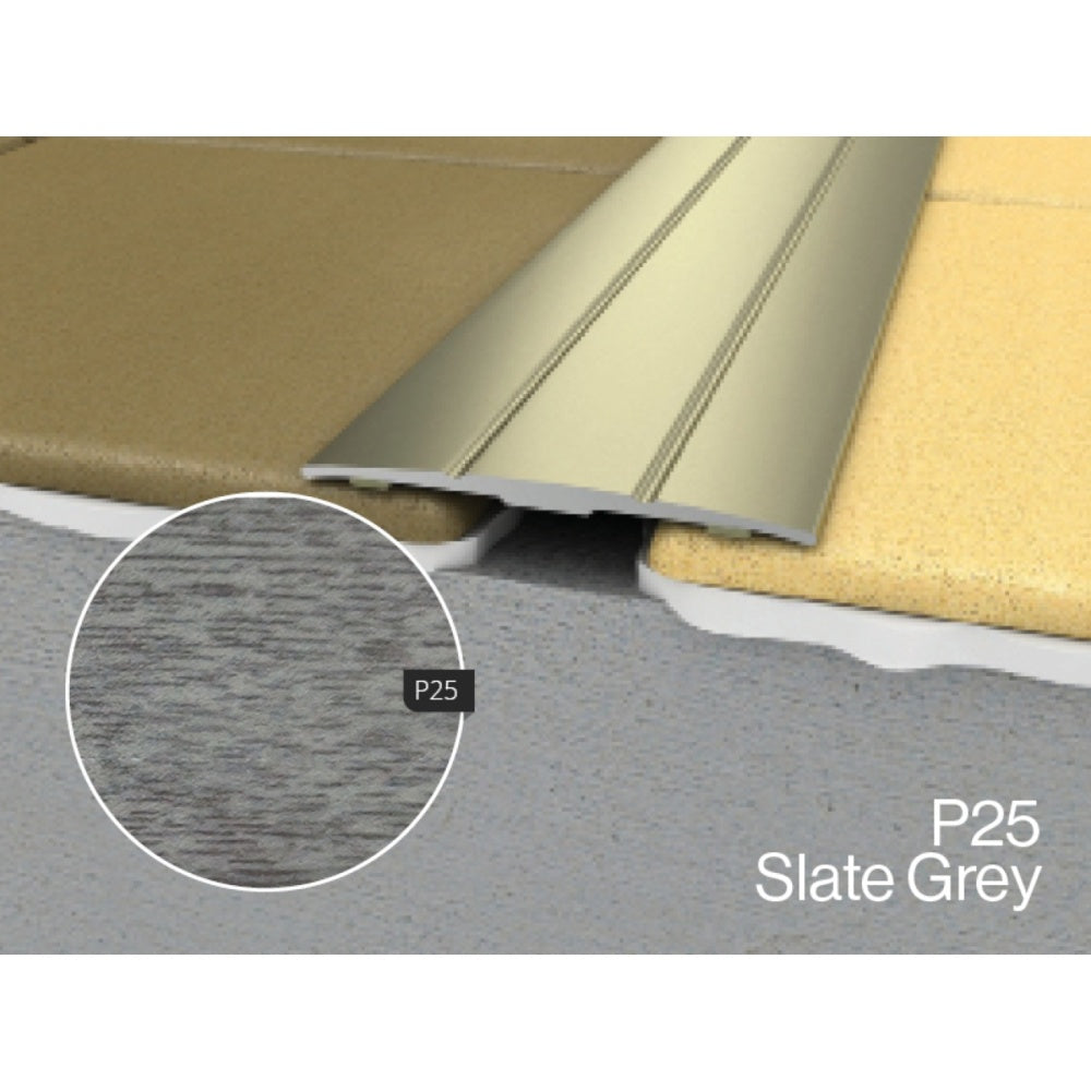 WRG 1 Flat Profile Self Adhesive P25 Slate Grey 900mm