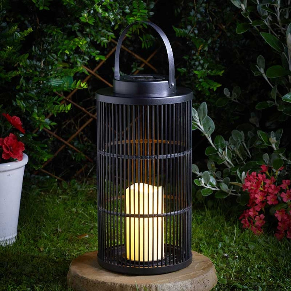 Smart Solar - Urbane Lantern Large - Black