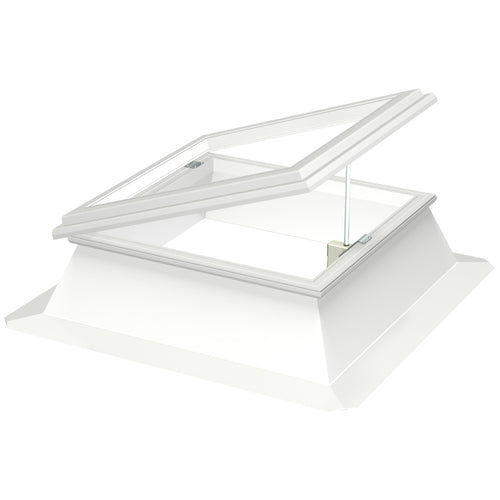 Velux dome, PVC base 30cm, vented, 100x100