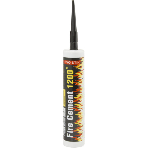 Evo-Stik Fire Cement 1200 Black