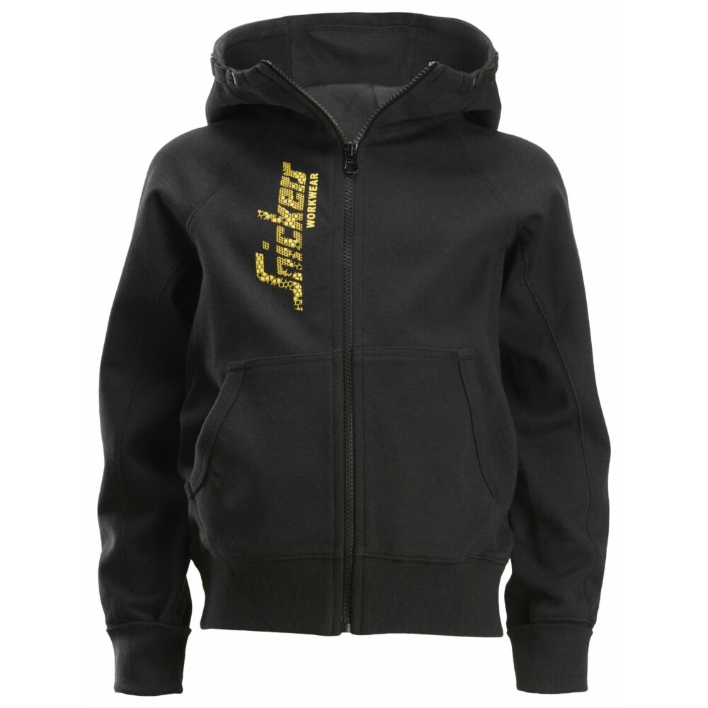 Snickers - Junior Logo Full Zip Hoodie - Black