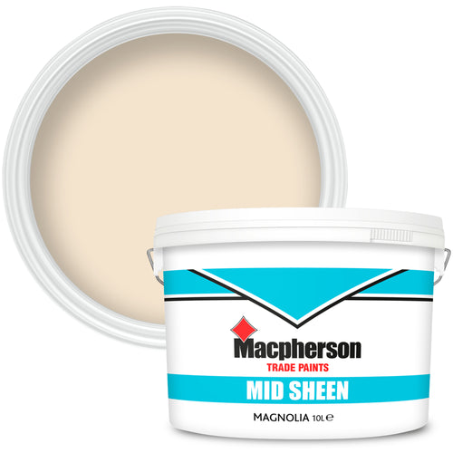 Macpherson Mid Sheen Emulsion Magnolia 10L