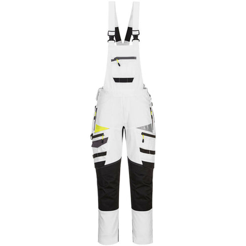 Portwest - DX4 Work Bib and Brace - White/Grey