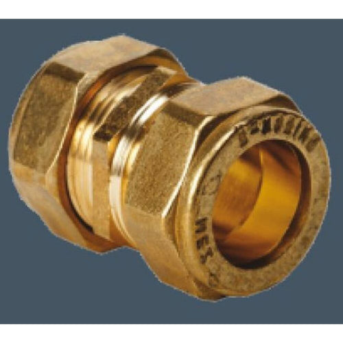 South Coast Brass - 10mm x 1/2\ Straight Coupler C x C 410