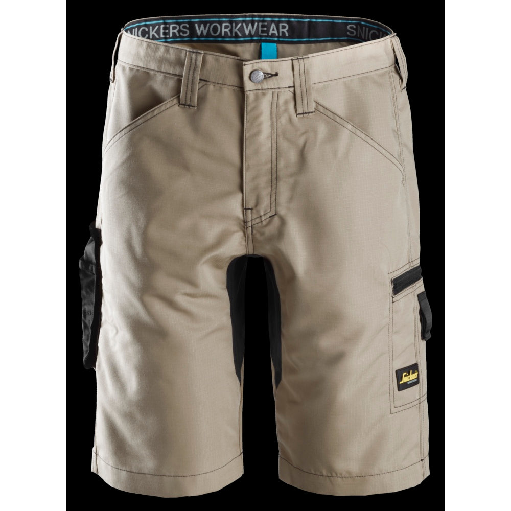 Snickers - LiteWork, 37.5® Work Shorts - Khaki\\Black