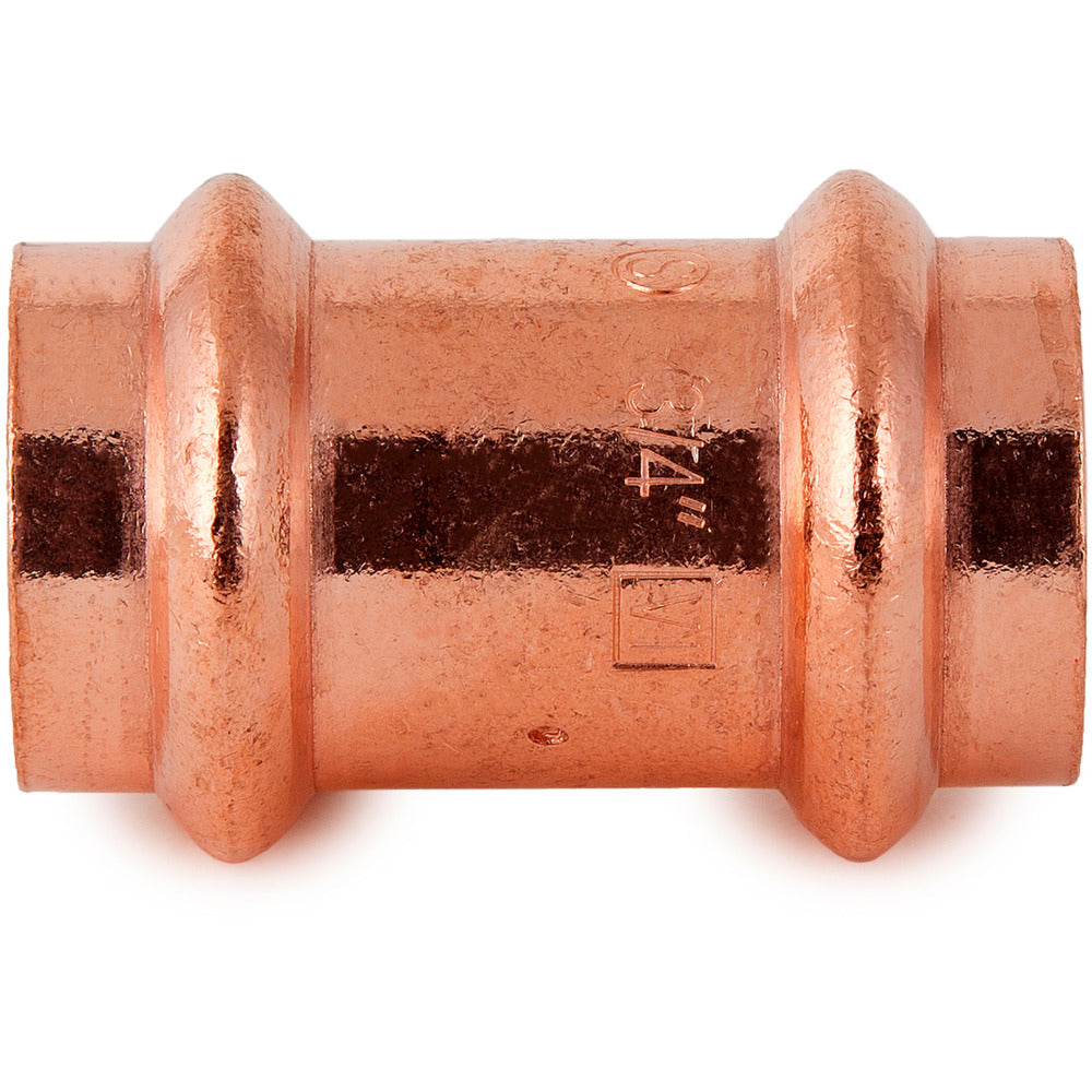 Instantor Copper Press Straight Coupler 1\