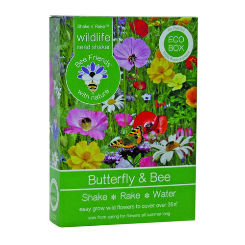 Shake n Rake™ Wildlife Seed Shaker 200g - Butterfly & Bee