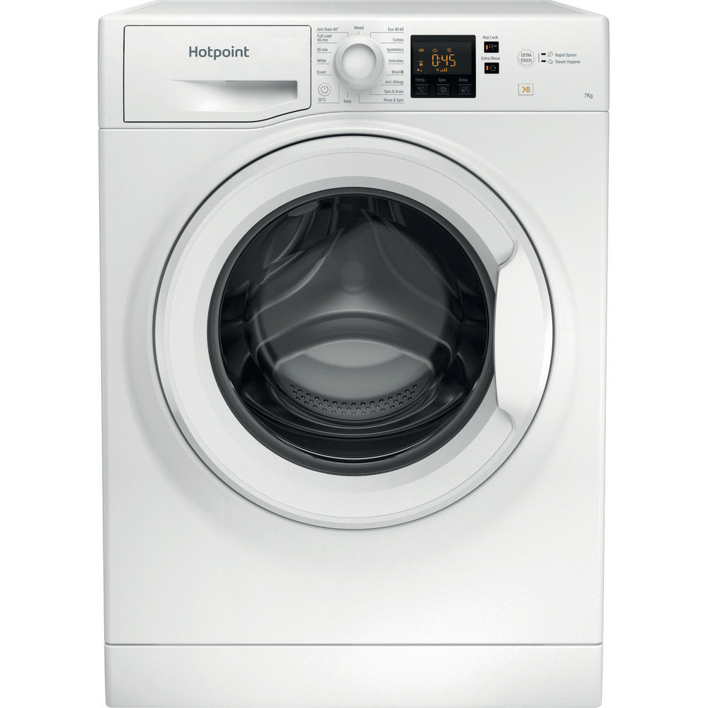 Hotpoint Washing Machine 7Kg NSWM 742U W UK N