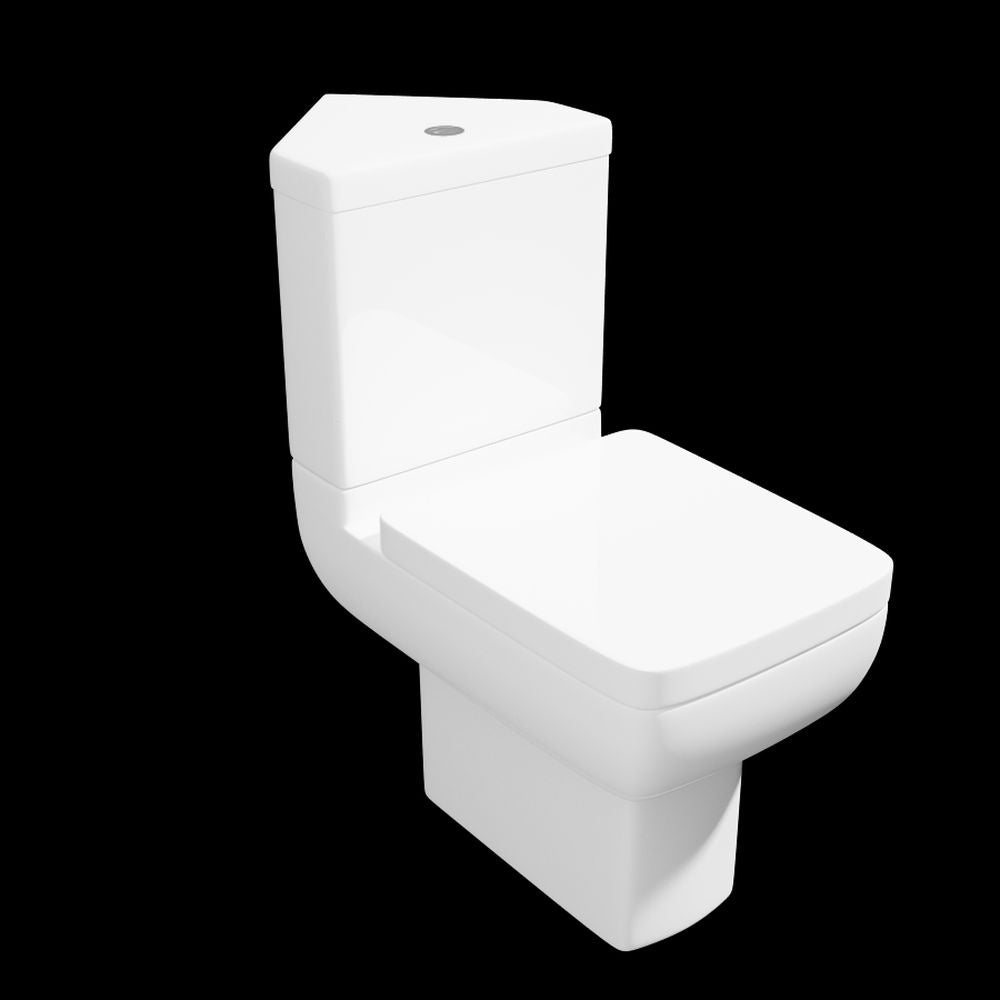 Bathroom Studio Lusso 600 Corner Close Coupled Cistern Incl Fittings