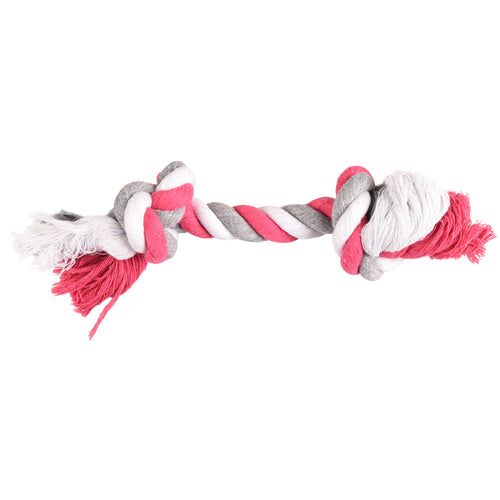 Dosco - Cotton Jim Playing Rope 2 Knots Multi S 22cmdt 5 Senses Ball 8cm Ass