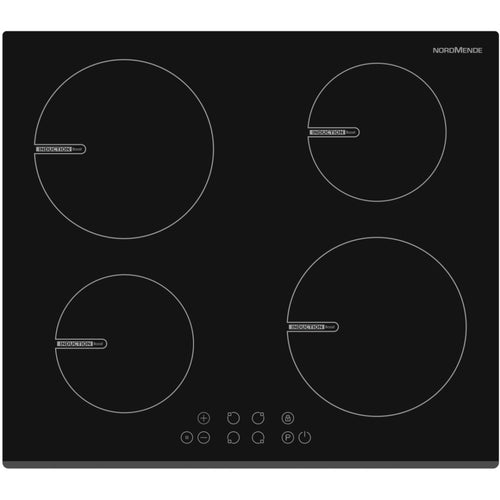 NordMende 60cm 4 x Zone Touch Control Induction Hob Black