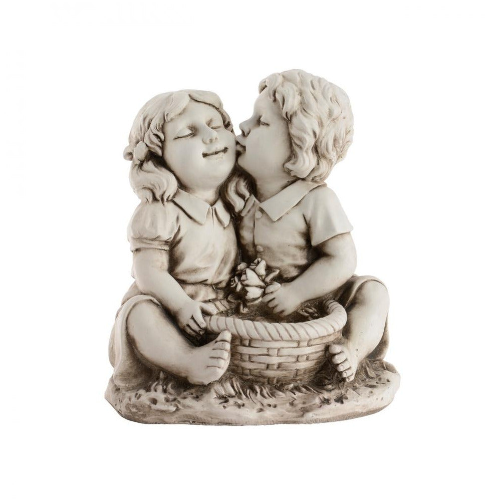 Kaemingk B.V - Children with Birdfeeder - 36cm
