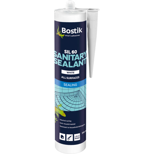 Bostik Sil 60 White Silicone 310ml