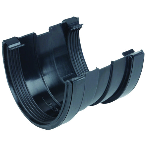 Rainwater DeepLine OsRDL PVC-U Gutter Union Black 113mm