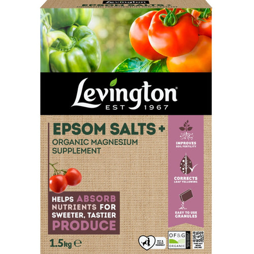 Levington Magnesium salts natural source of epsom salts 1.5kg