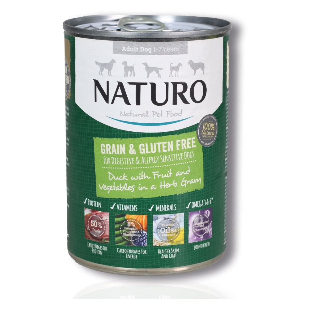 Mackle - Naturo Duck Dog Food Tins 390g