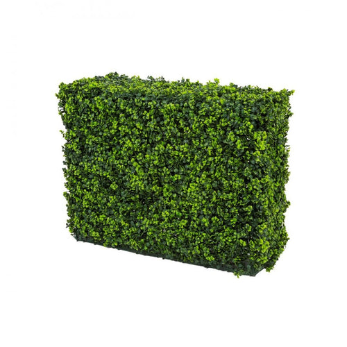 WonderWal - Artificial Euonymus Hedge - 100cm x 25cm x 75cm