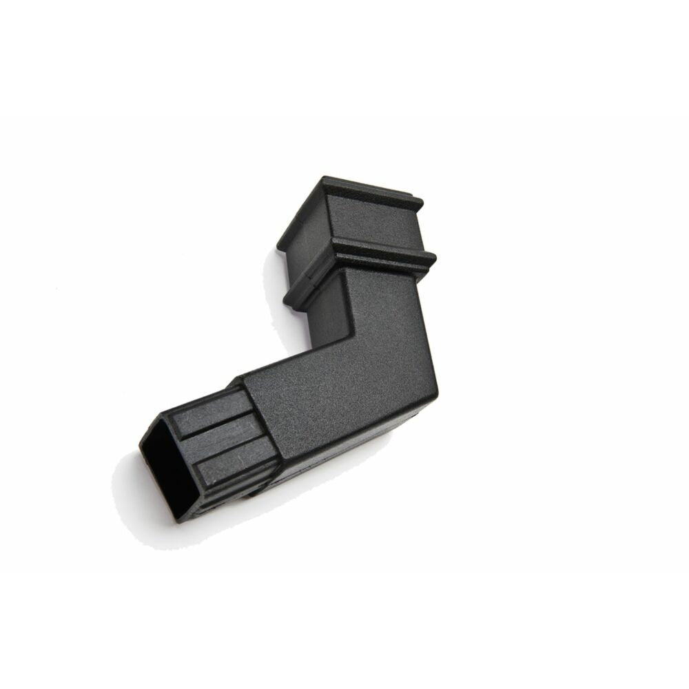 Brett Martin - 65mm Square Cast Iron Style 135° Bend Chartwell Green