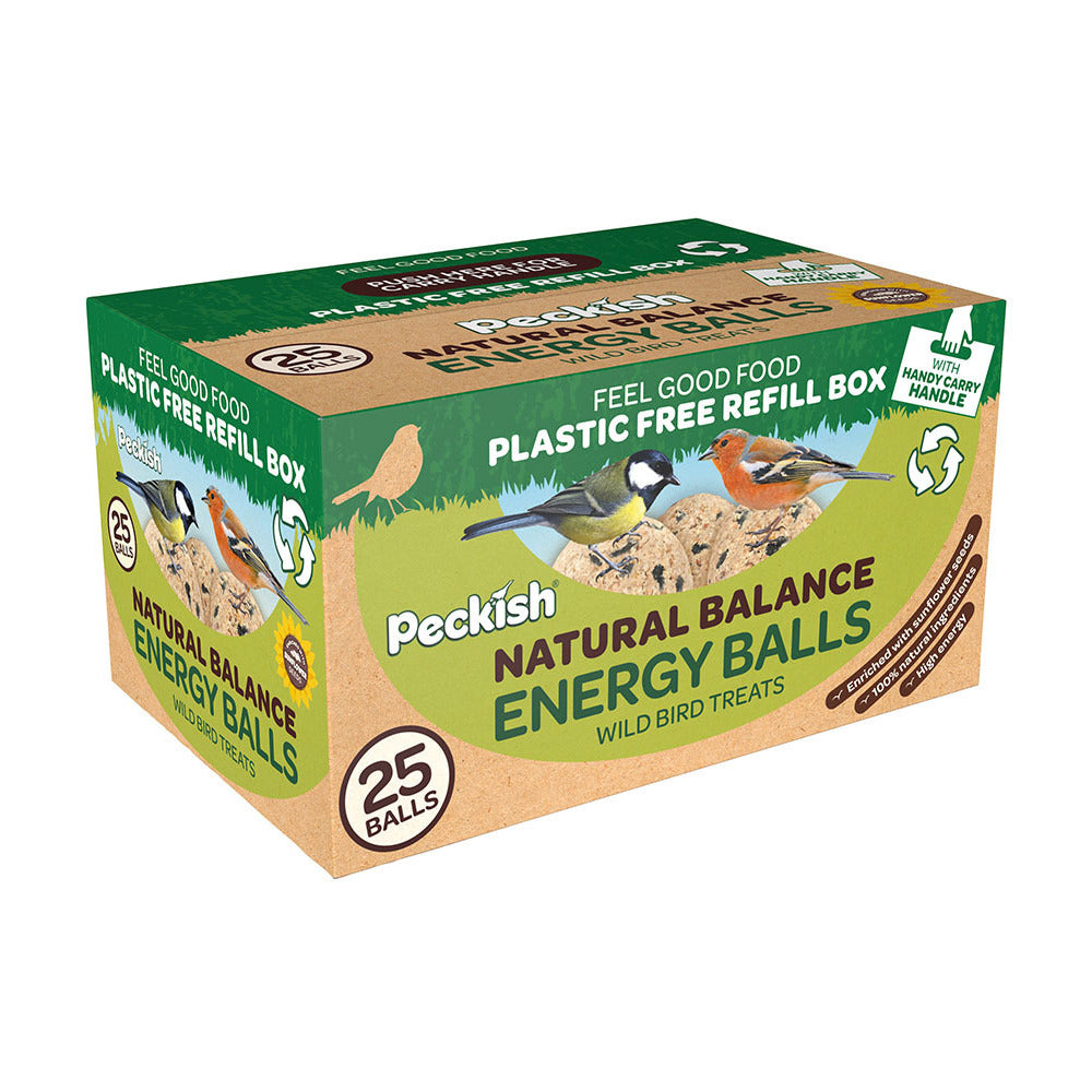 Peckish Natural Balance Energy Balls 25 Refill Box