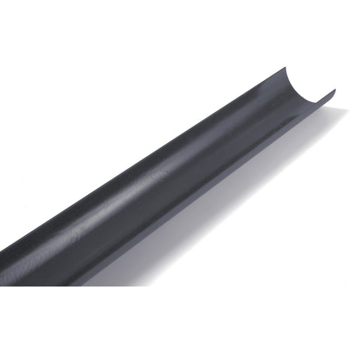 Brett Martin - 112mm Cast Iron Style Round Style Gutter 2m Anthracite Grey