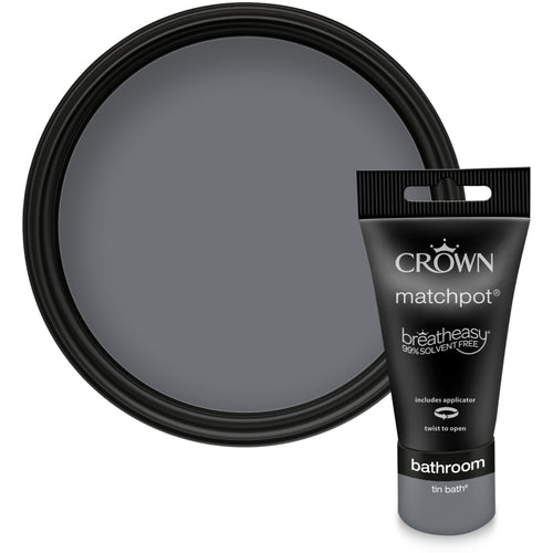 Crown Easyclean Bathroom Tin Bath 40ml