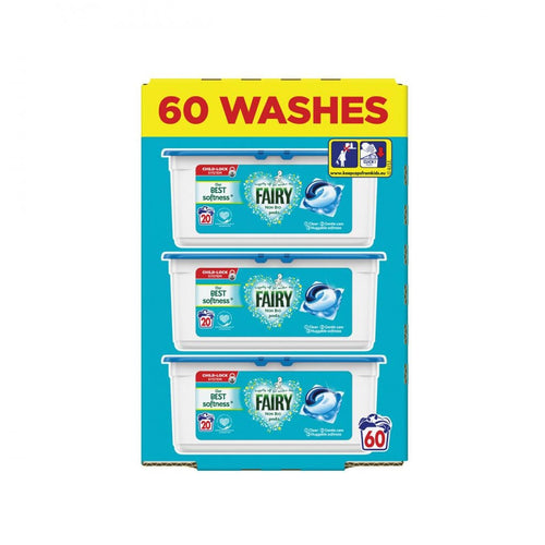 Fairy - Non Bio 3 in 1 Pods Washing Capsules - 60 Washes