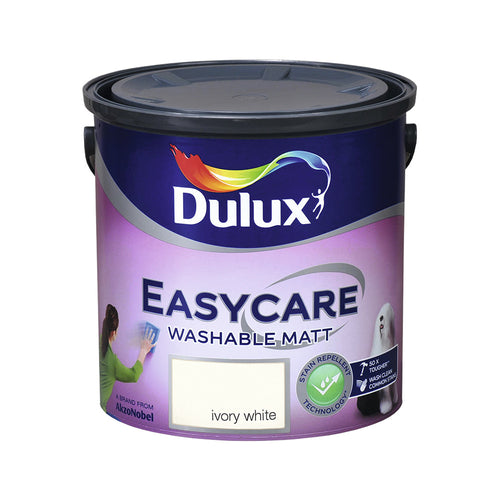 Dulux Easycare Matt Ivory White 2.5L
