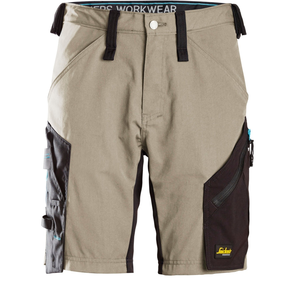 Snickers - LiteWork, 37.5® Work Shorts - Khaki\\Black