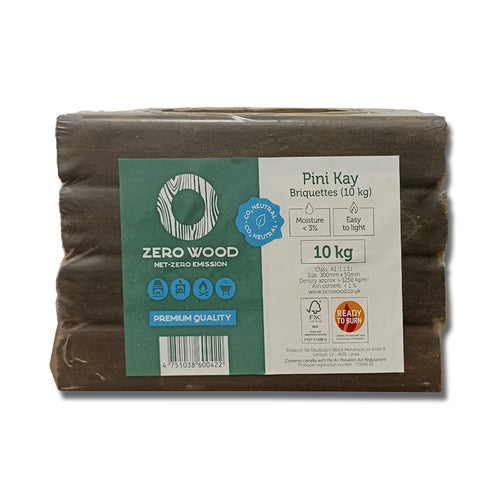 Zero Wood Pini Kay/Shimada Briquettes 10kg