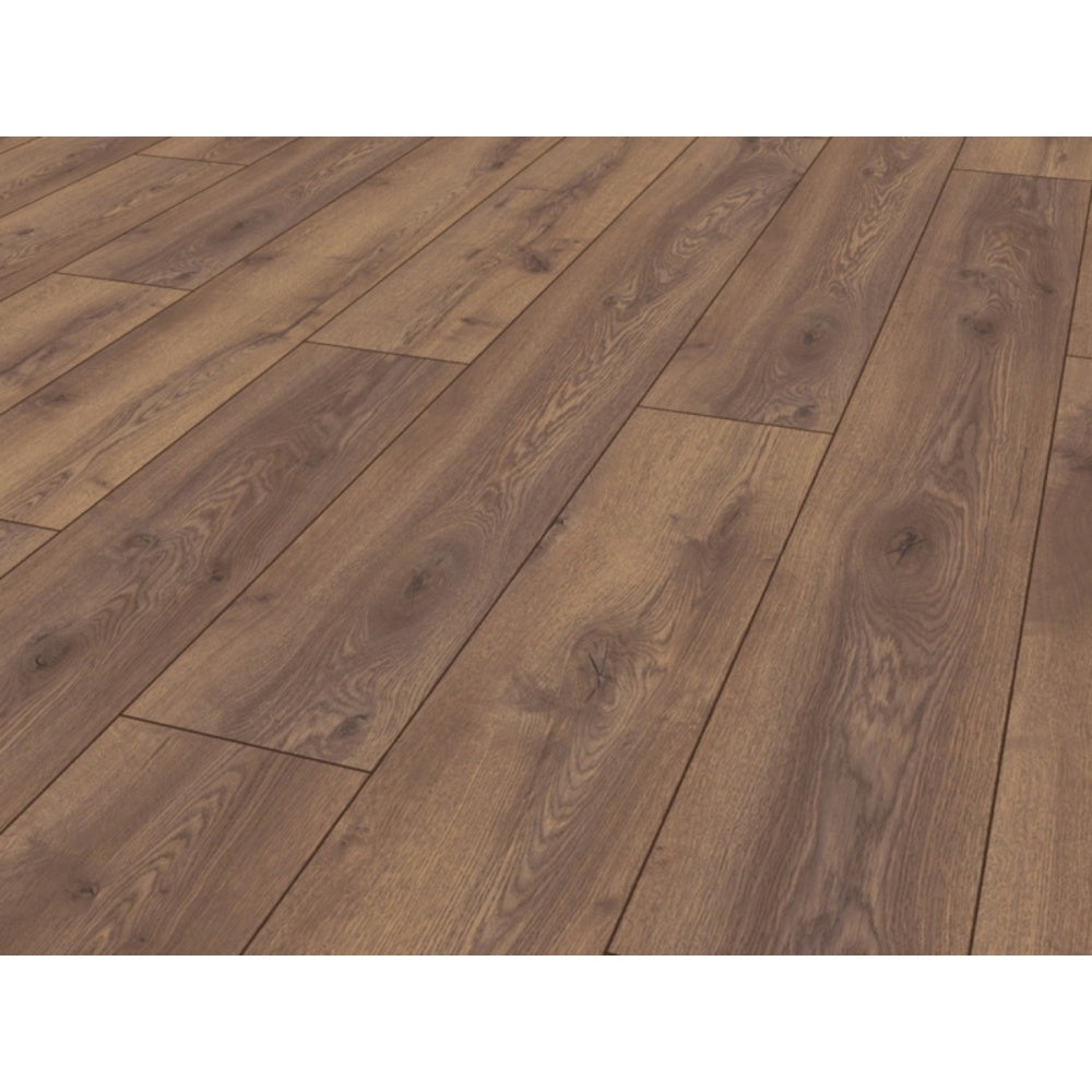 Mammut Plus Wide Long Plank Mountain Oak Brown Laminate Flooring AC5 10mm