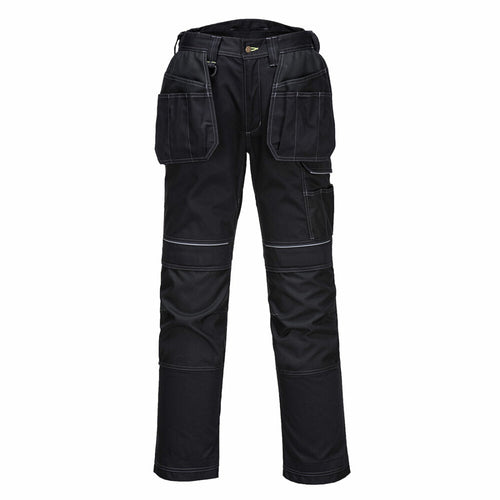 Portwest - PW3 Holster Work Trouser - Black Short