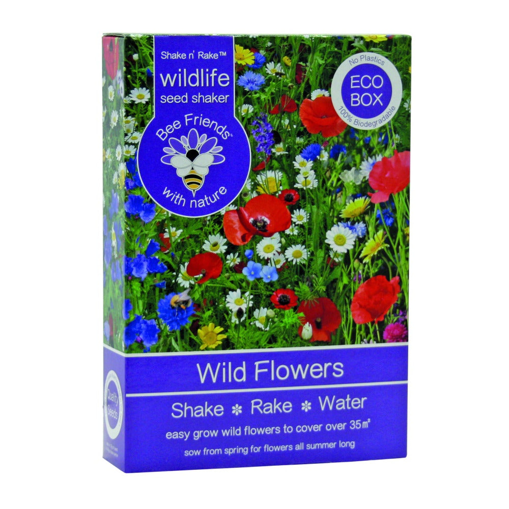 Shake n Rake™ Wildlife Seed Shaker 200g - Wild Flowers