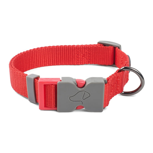 Zoon - Red M WalkAbout Dog Collar (31cm-47cm)