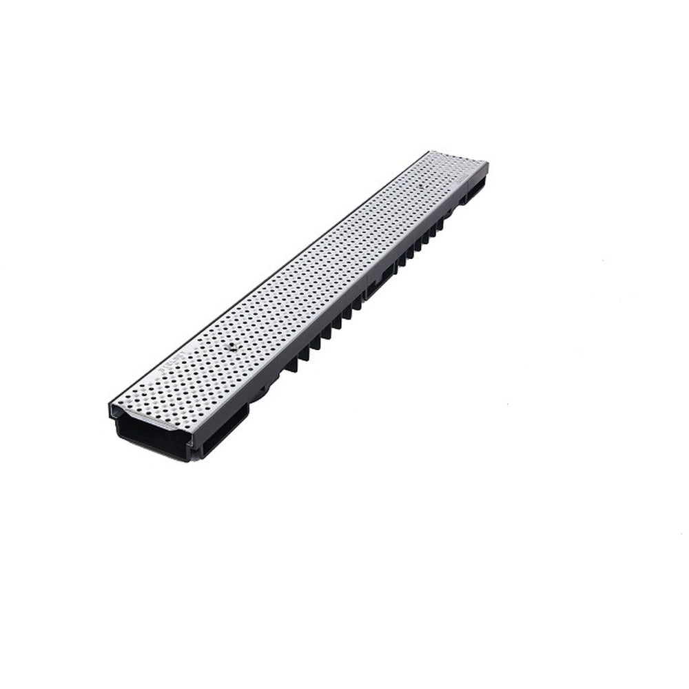 Polypropylene Channel (55mm) c/w Perforated galvanized grating Heelsafe & Lockable