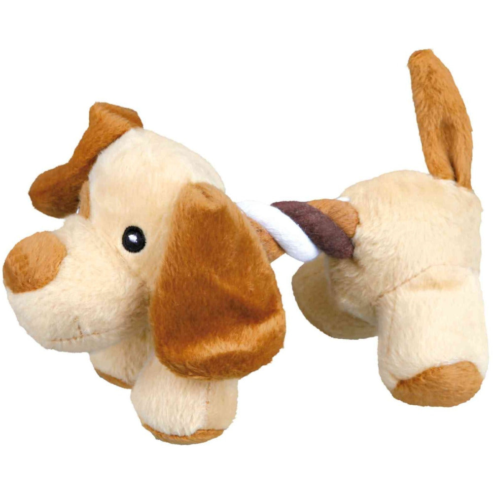 Trixie - Plush Animal Rope Toys 17cm x 3