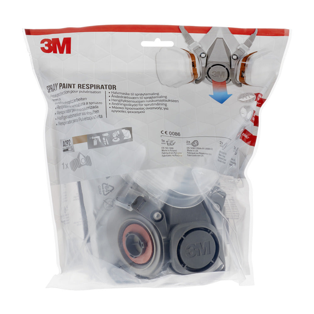 3M 6002C Reusable Spray Paint Respirator (4)