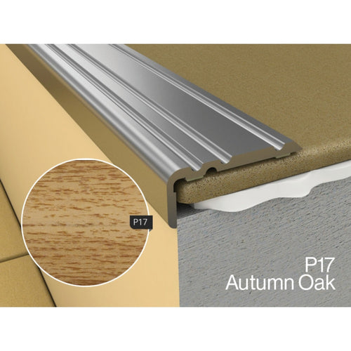 WRG 3 Flat Profile Self Adhesive P17 Autumn Oak 1800mm