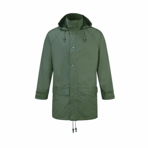 Fort Flex PU Waterproof Jacket Olive Green - S