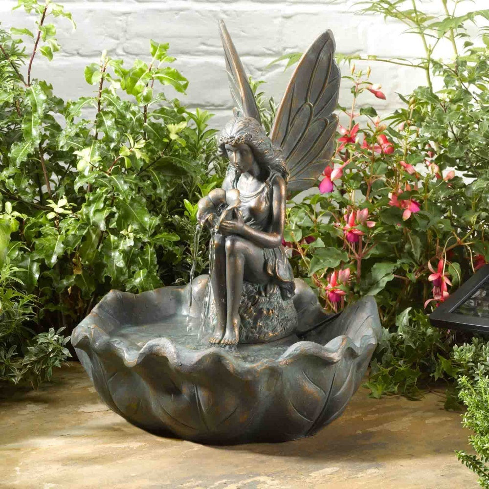 Smart Solar - Fairy Leaf Fountain