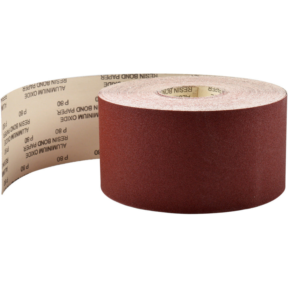 Dosco - 50m Aluminium Oxide Sandpaper Rolls 100 git