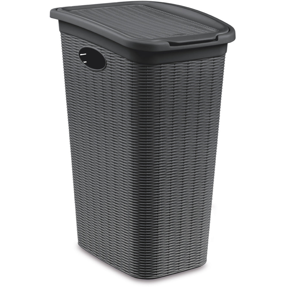 Dosco - Elegance Laundry Basket Narrow High 36L 39 x 28 x 54.5cm Slate grey